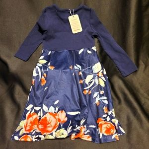 New Sisi Dolls Dress~European Size 110~US 4~Super Cute~Floral